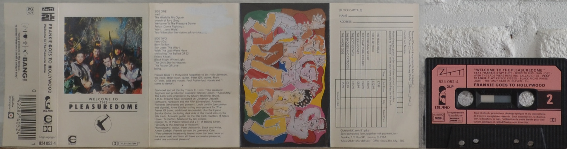Pleasuredome, cassette album